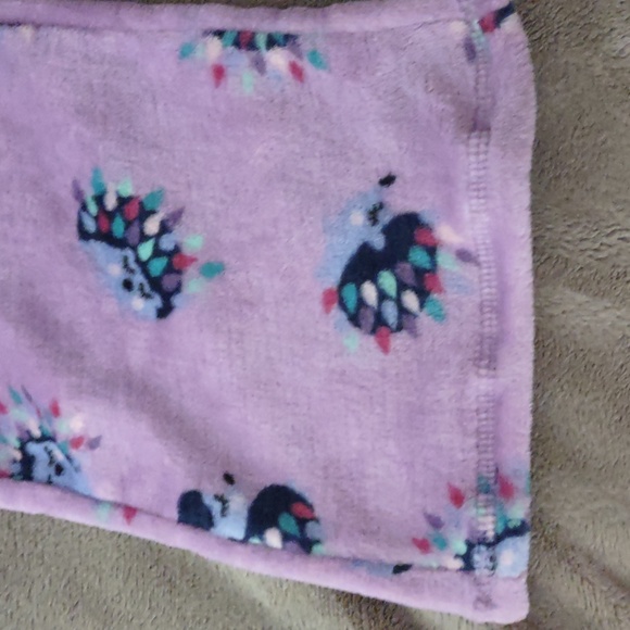 NWT Joe Boxer fleece PJ pants -Cute hedgehogs!! - Picture 5 of 7